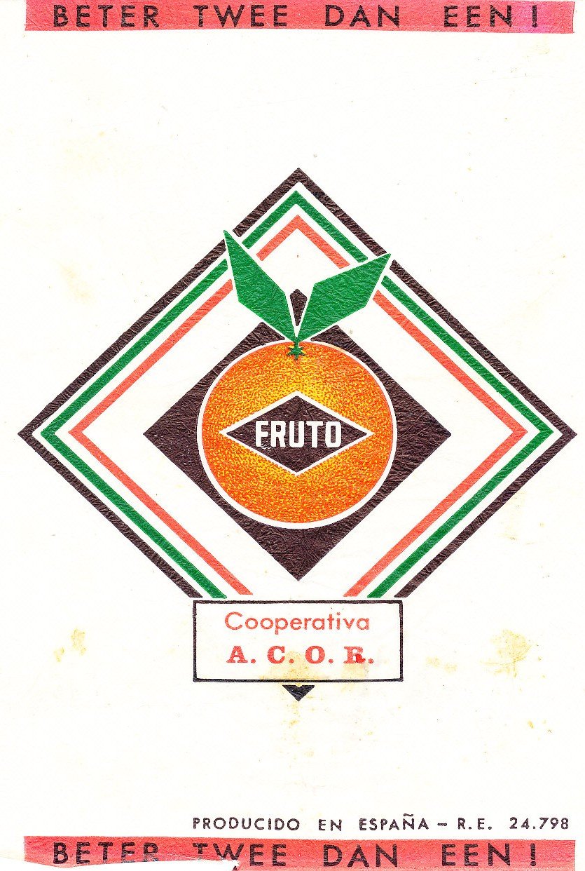 Fruto cooperativa a. c. o. r. producido en espana beter twee dan een