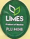 Limes product of mexico plu #4048