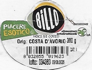 Billo piacere esotico noci di cocco orig costa d avorio 8032055019623