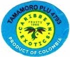 caribbean exotics tamamoro plu 4793 product of colombia