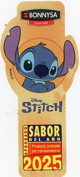 Bonnysa Desde 1956 Disney Stitch Sabor del año 2025 Producto probado por consumidores Aprobado