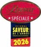Llusar speciale reconnu saveur de l annee 2026