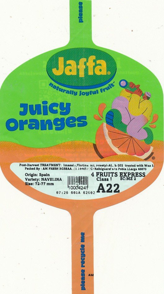jaffa juicy oranges