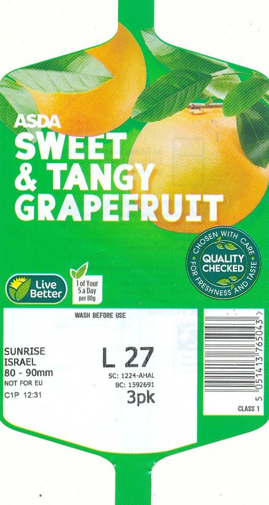asda sweet & tangy grapefruit 5051413765043>