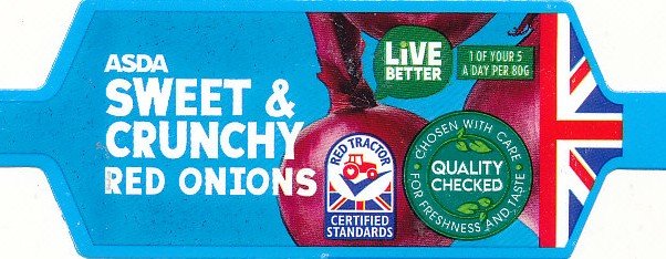 asda sweet & crunchy red onions