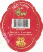 OW Produce red flesh 850041772011 product of vietnam treated by irradiation