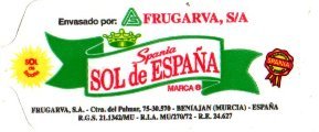 Sol de espana frugarva marca beniajan murcia