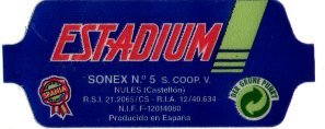 estadium sonex 5 producido en espana