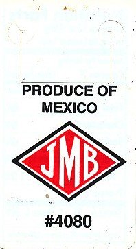 Jmb produce of mexico #4080