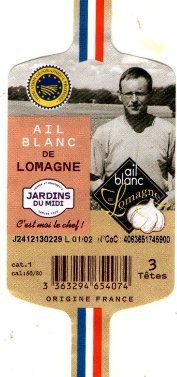 ail blanc de lomagne 3tetes 3363294654074 origine france