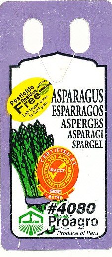proagro asparagus pesticide free