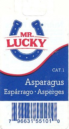 Mr. lucky cat. 1 asparagus 796631551010