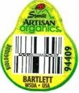 stemilt artisan organic biologique bartlett wsda usa 94409