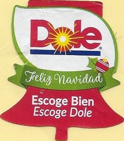 Dole feliz navidad escoge bien escoge dole