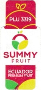 Summy fruit plu 3319 ecuador premium fruit