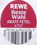 rewe beste wahl abate fetel #707  4337256514767