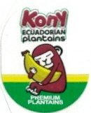 Kony ecuadorian plantains premium plantains
