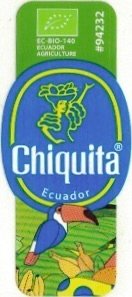 Chiquita ec-bio-140 #94232 ecuador