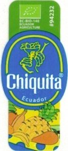 Chiquita ec-bio-140 #94232 ecuador