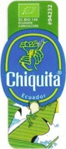 Chiquita ec-bio-140 #94232 ecuador