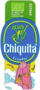 Chiquita ec-bio-140 #94232 ecuador