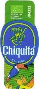 Chiquita ec-bio-144 #94232 ecuador