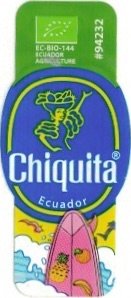 Chiquita ec-bio-144 #94232 ecuador