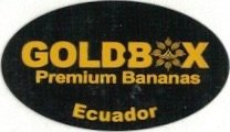 Goldbox premium bananas ecuador