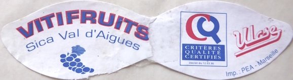vitifruits sica val d aigues criteres qualite certifies ulase