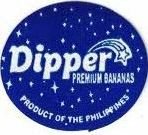 Dipper premium bananas product of the philippines