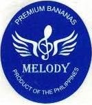 Melody premium bananas product of the philippines