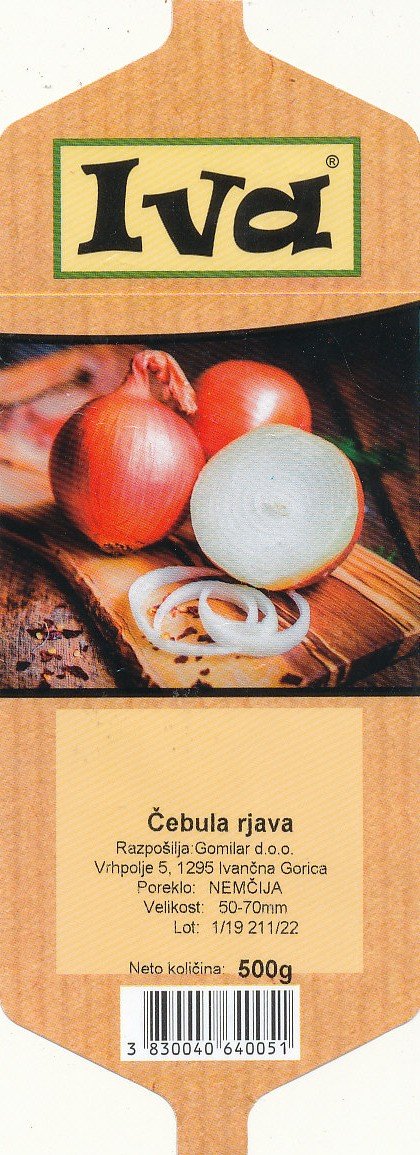 iva cebula rjava  500 g 3830040640051