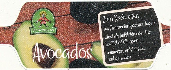 Struwwelpeter avocados