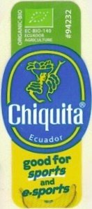 Chiquita organic bio #94232 ec-bio-140 ecuador agriculture ecuador good for sports and e-sports