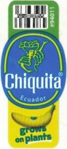 Chiquita #94011 ecuador grows on plants