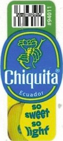 Chiquita #94011 ecuador so sweet so light