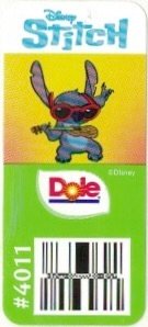Dole disney stitch #4011