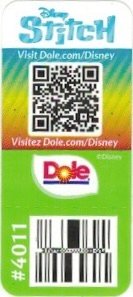Dole disney stitch visit dole.com/disney visitez dole.com/disney #4011
