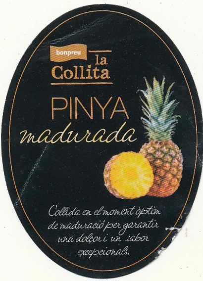 la collita pinya madurada bonpreu