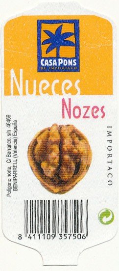 casa pons nueces nozes 8411109357506