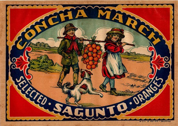 concha march selected oranges sagunto