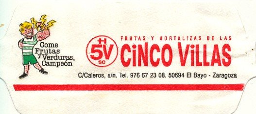 5v cinco villas cpme frutas y verduras campeon