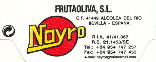 nayro frutoliva sl