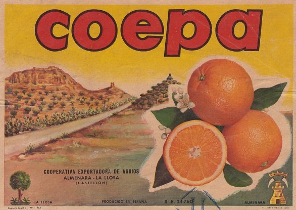 coepa cooperativa exportadora de agrios almenara la llosa castellon r.e. 24760