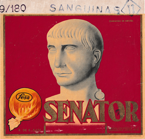 senator fesa frutos espanoles s.a. espana r.e. 5631