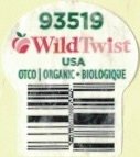 Wild Twist 93519 usa otco organic biologique