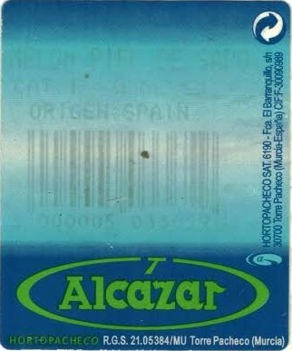 alcazar melon piel de sapo cat I calibre 9 origen spain 3000004035659