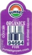 Sunset organics mexico certified organic by qai 94664 fhr sunsetgrown.com