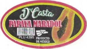 D Casta papaya maradol 5266480831889 plu 4395 producto de mexico