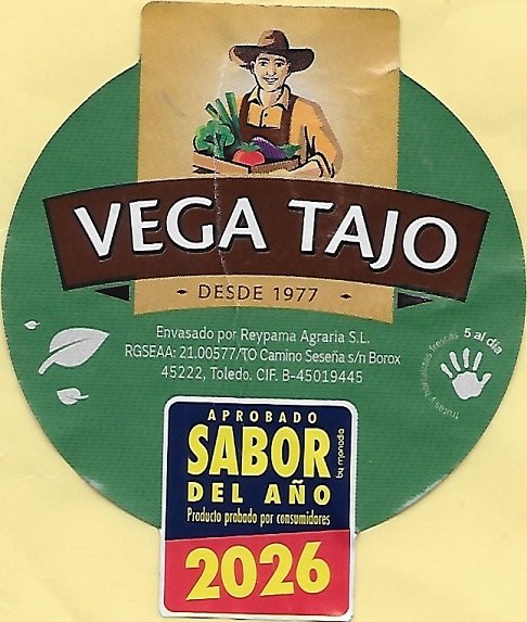 Vega Tajo desde 1977 sabor del ano producto probado por consimudores 2026